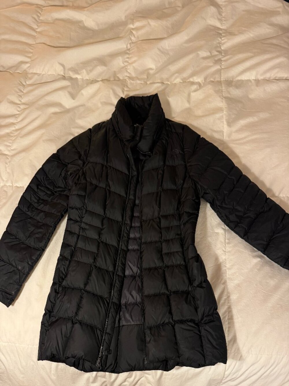 The North Face Black Quilted Puffer Coat